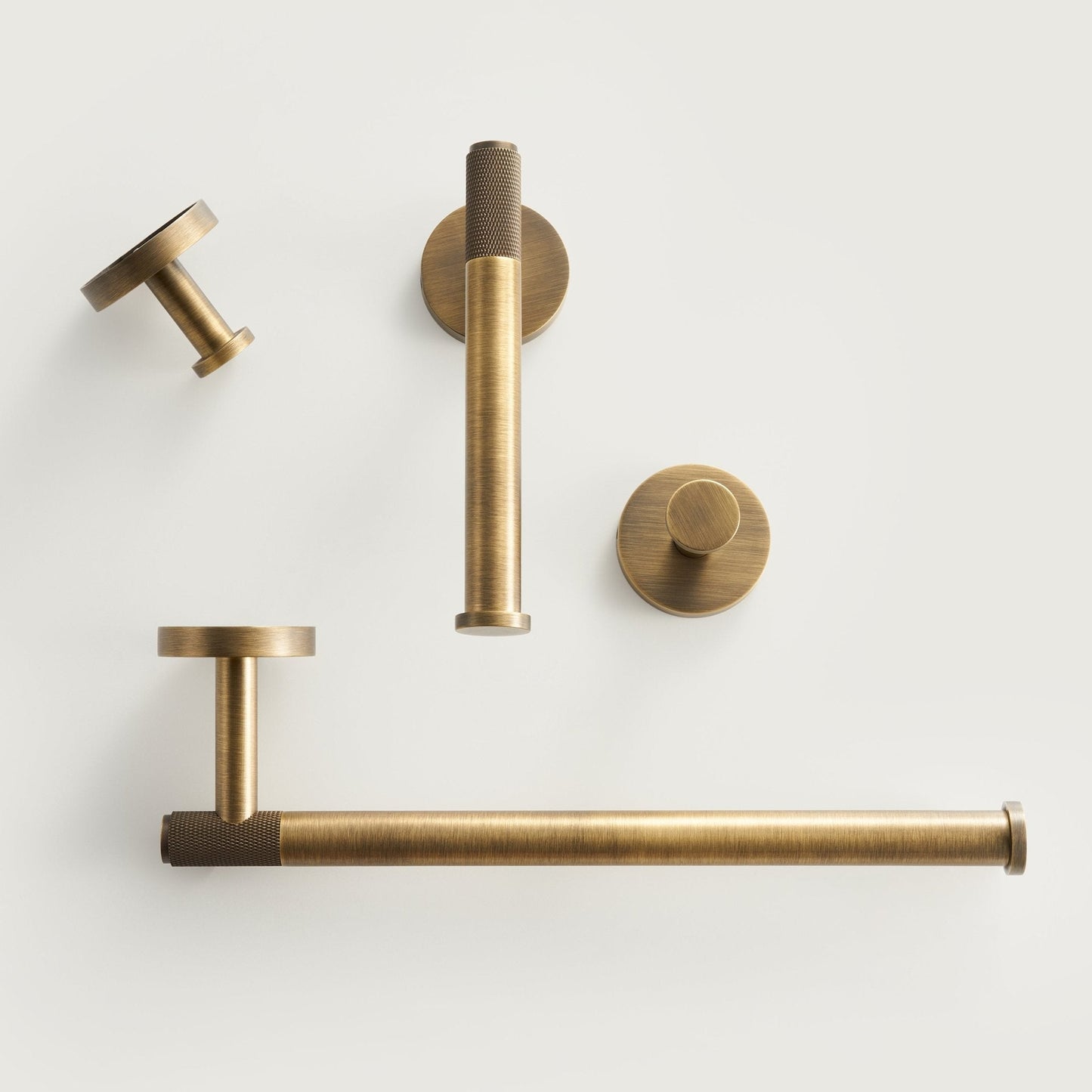 Elegant Messing Toiletpapirholder med Moderne Design