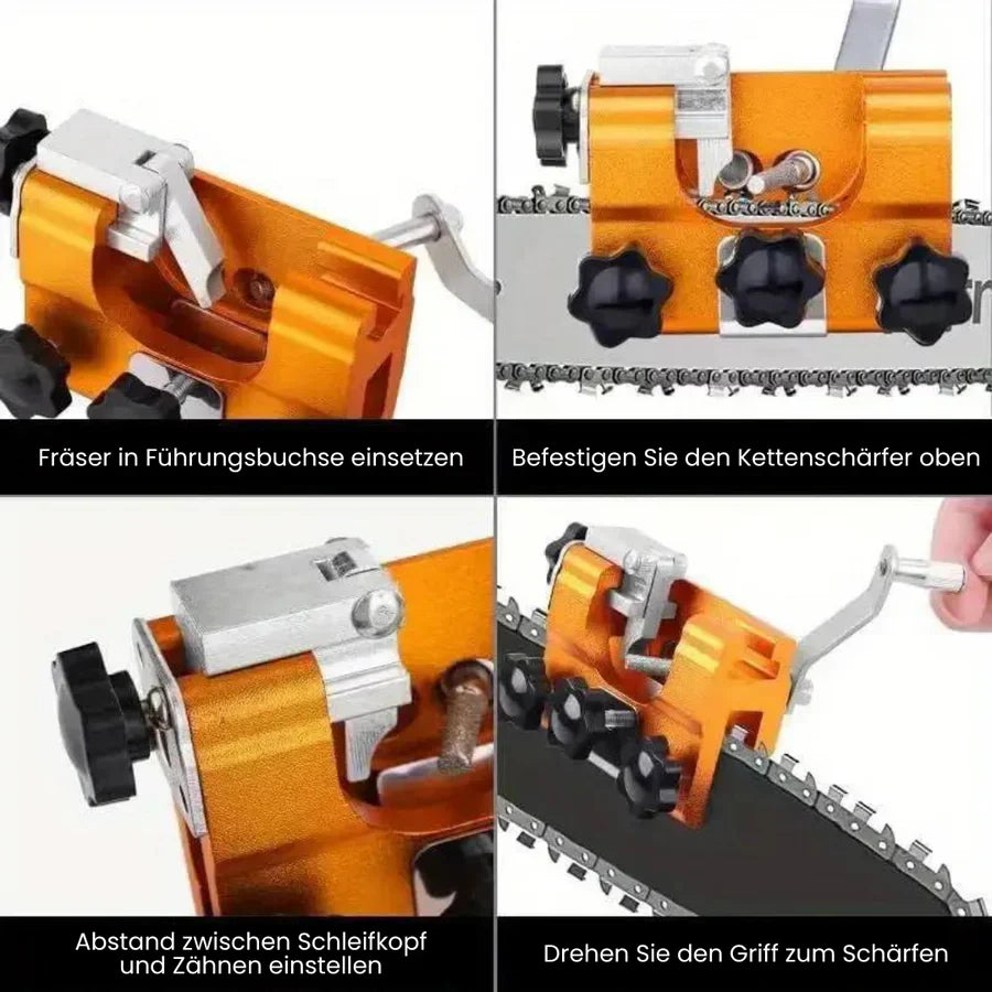 Effektiv kedjeslip – perfekt för alla motorsågar