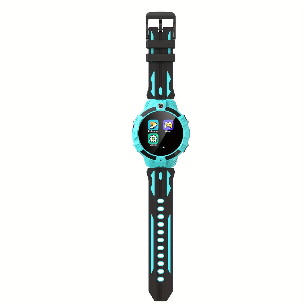 Børne Smartwatch med Touchscreen, Kamera og Genopladeligt USB Batteri
