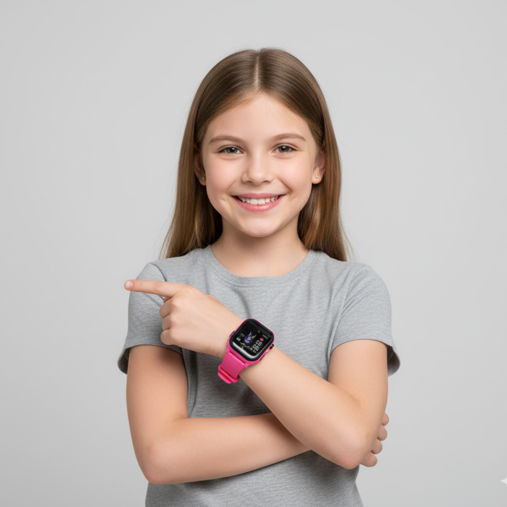 Børne Smartwatch: GPS, Vandtæt & SOS Alarm for Tryghed