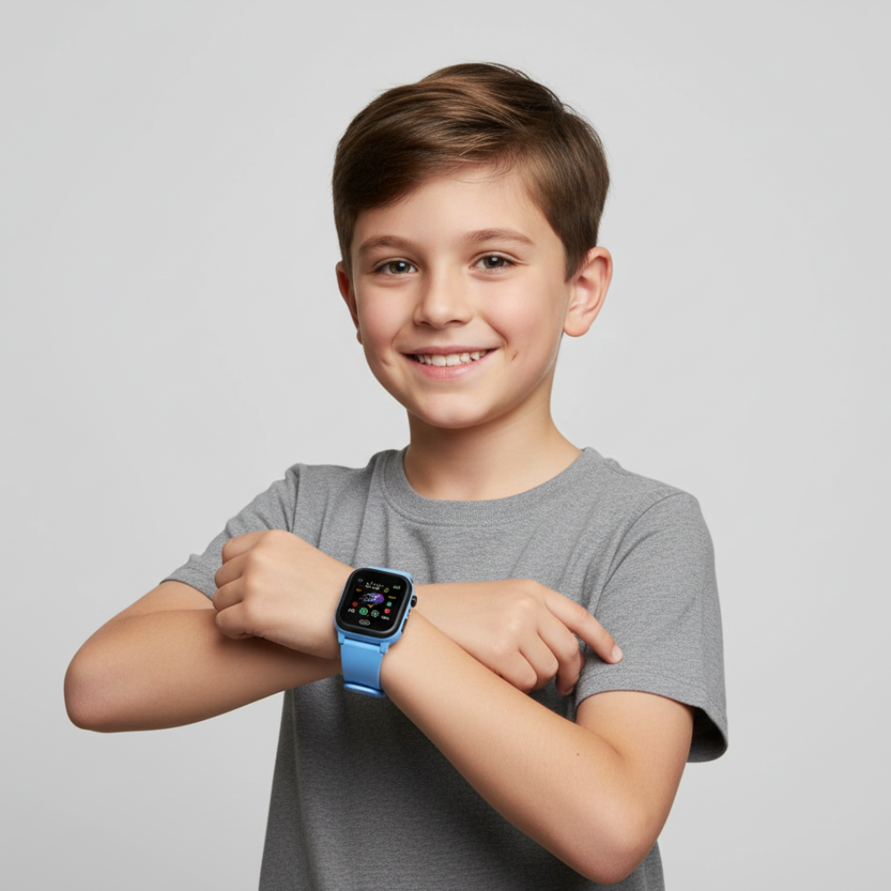 Børne Smartwatch: GPS, Vandtæt & SOS Alarm for Tryghed