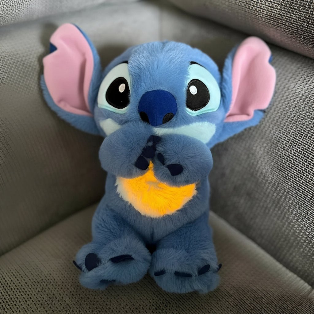 Beroligende Bamse med Lys og Åndedræt til Børn