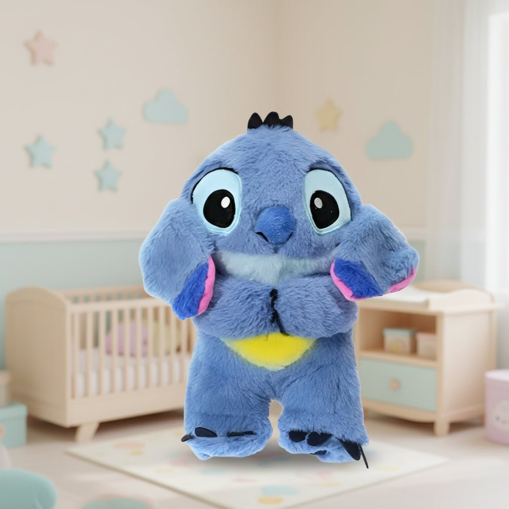Beroligende Bamse med Lys og Åndedræt til Børn