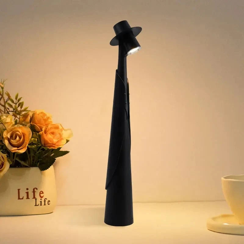 Elegant Touch LED-bordslampa med trådlös laddning