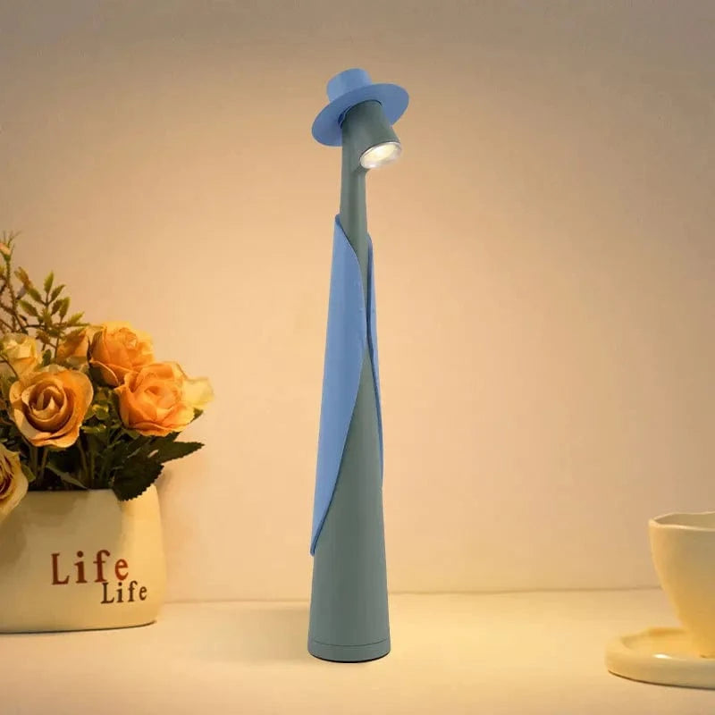 Elegant Touch LED-bordslampa med trådlös laddning