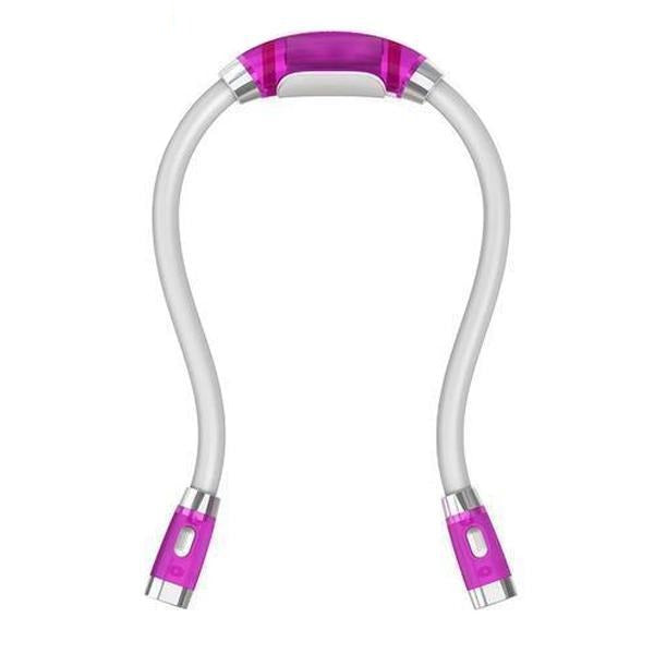 Handsfree LED-lampa för stickning och virkning – perfekt för detaljarbete