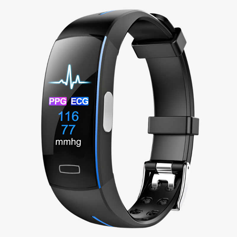 Elegant lättvikts-smartwatch med hälsoövervakning