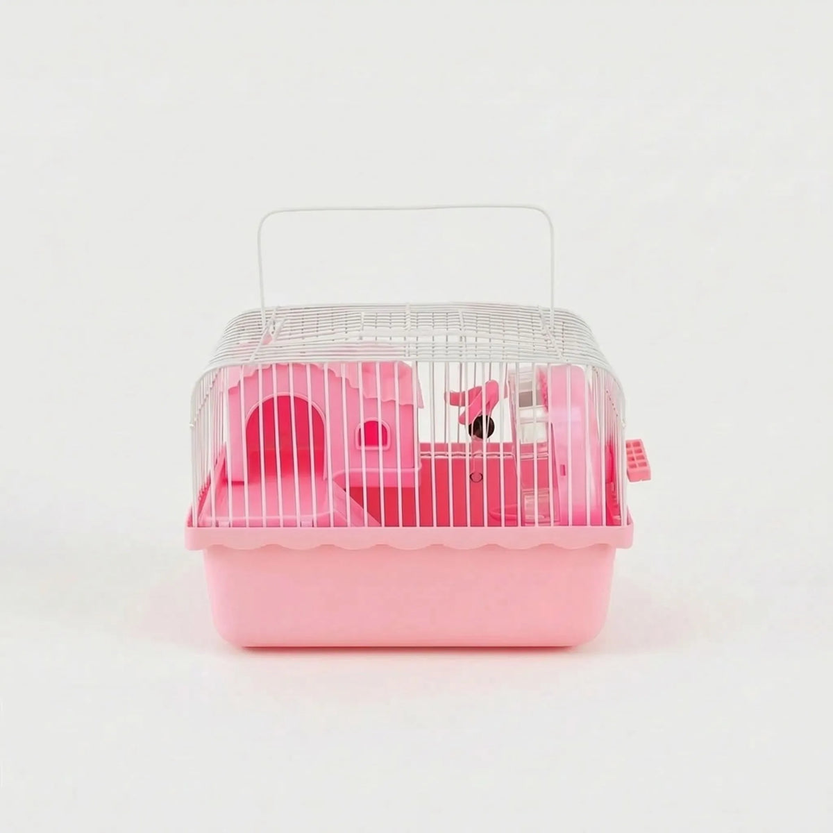 Kompakt hamsterbur med handtag – VistaBase