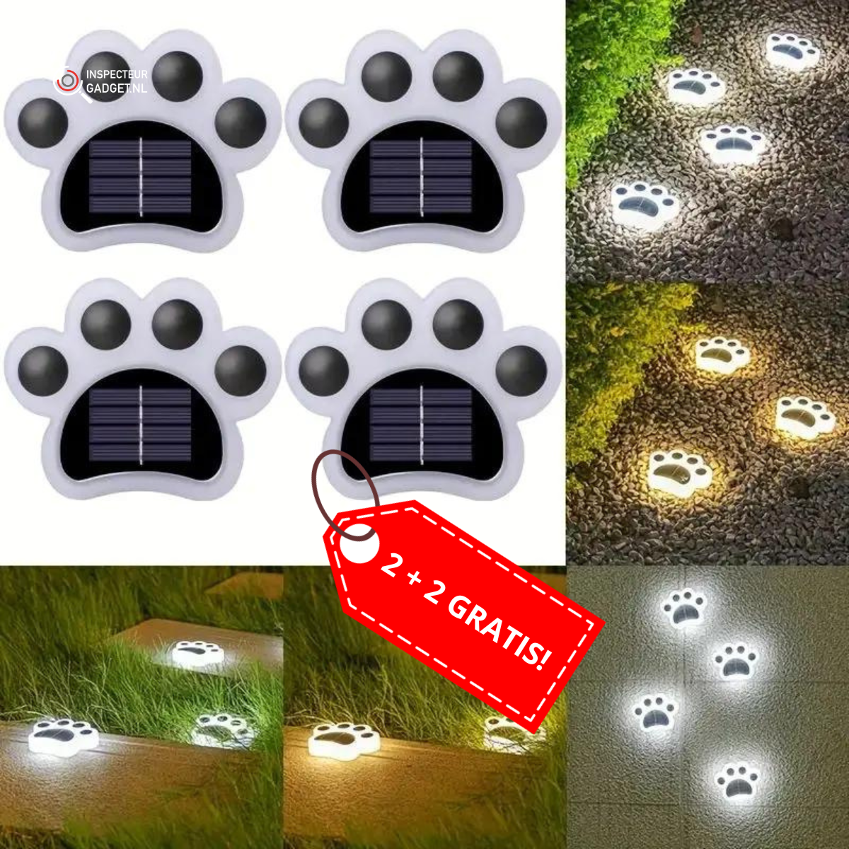 Solarlux Utomhusbelysning | Automatisk Påslagning med Solenergi