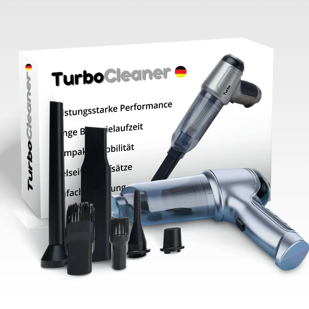Handholdt støvsuger TurboClean Pro - Power Edition med GRATIS filtersæt