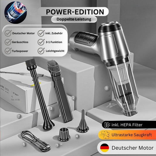 Håndstøvsuger TurboClean Pro - Power Edition med fordoblet effekt