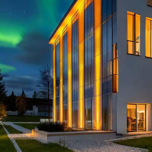 Vandtætte LED-spotlights til udendørs belysning med justerbar lys