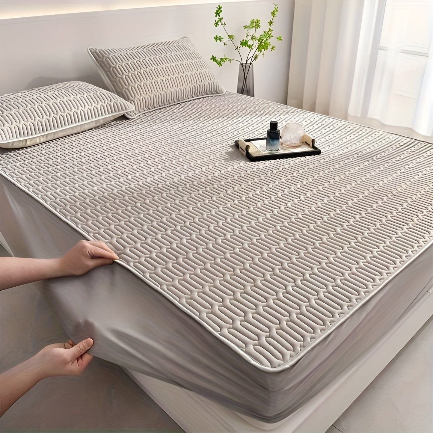 Kølende Latexmadras Sæt | Optimal Komfort til Sommeren