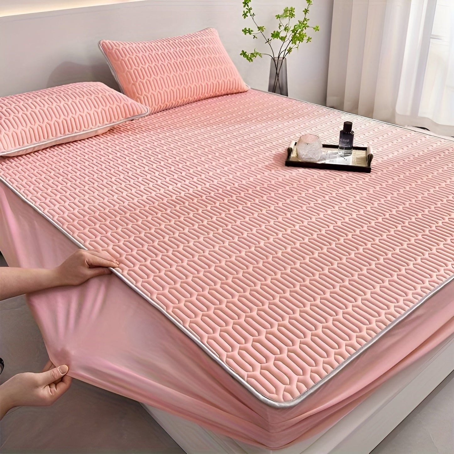 Kølende Latexmadras Sæt | Optimal Komfort til Sommeren