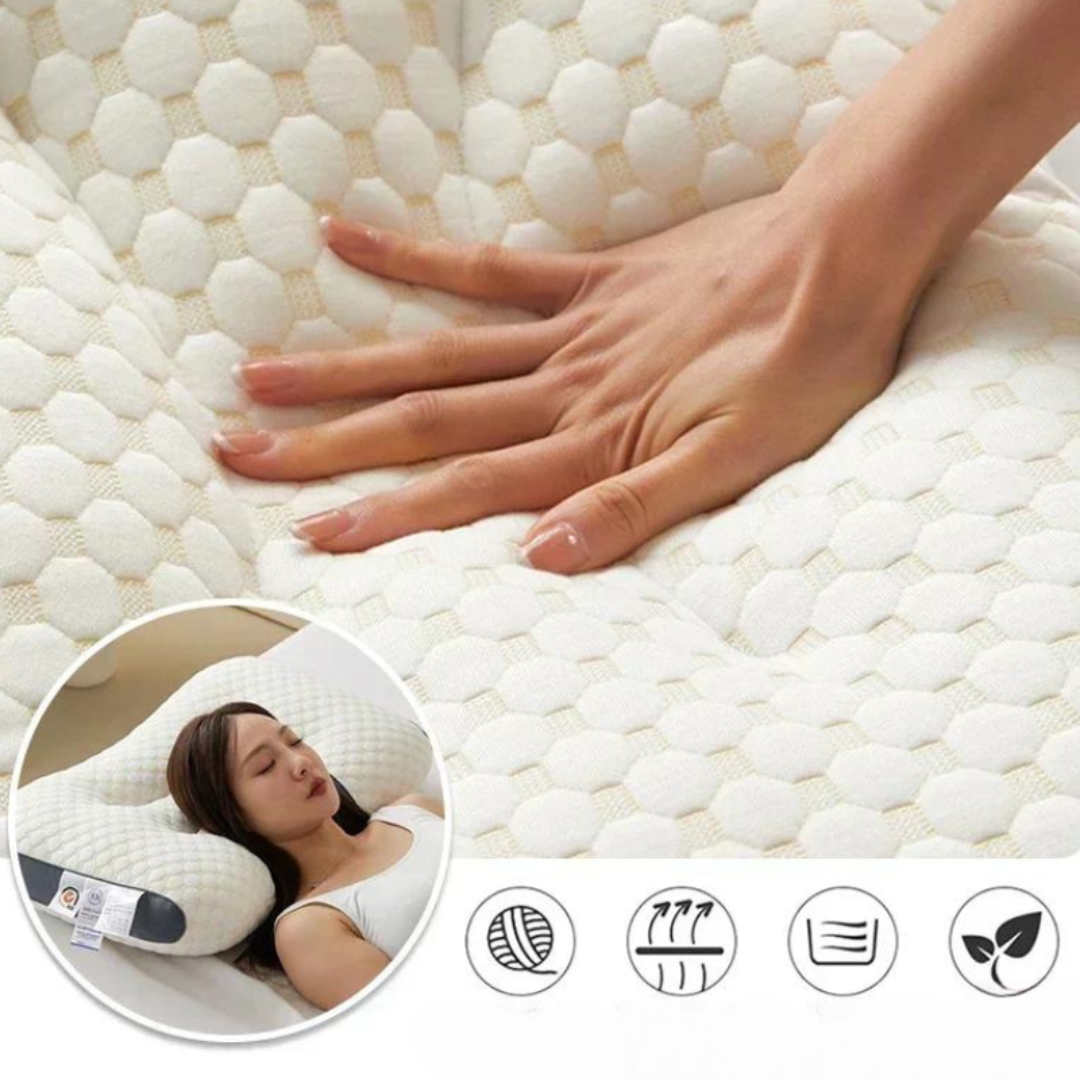 Ergonomisk Kudde för Nack- och Ryggsmärta – Optimal Komfort