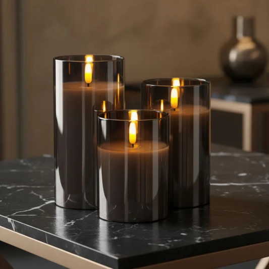 LED Lys med Fjernbetjening – Sikkerhed og Hygge Uden Flammer