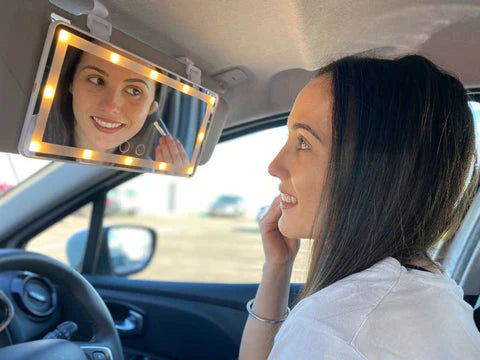 LED Bakspejl til Bilen med Multifunktionalitet