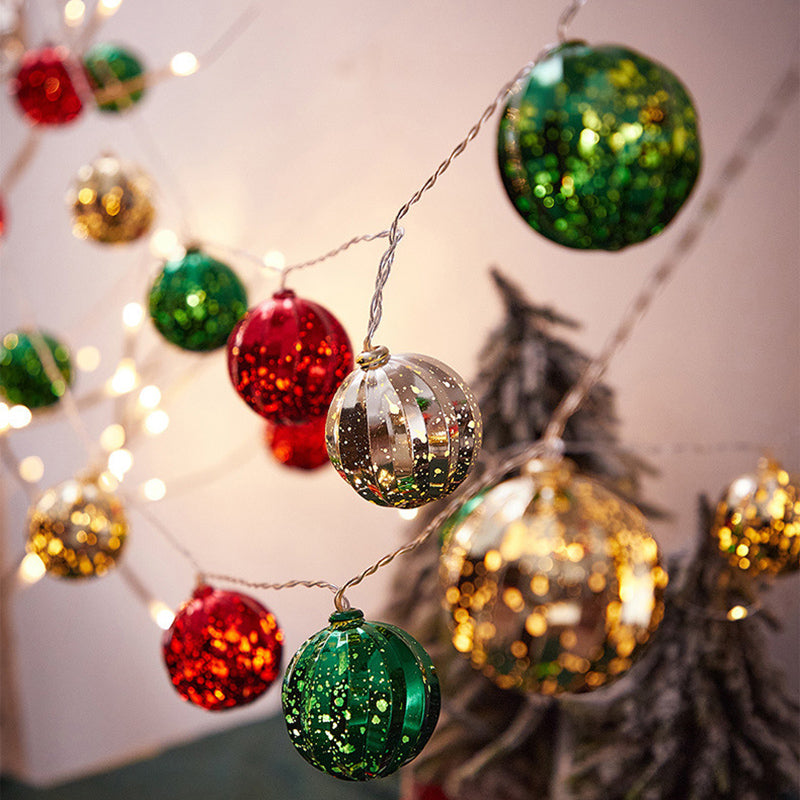 Energivenlig LED Julelys Kæde med Festligt Stjernemotiv