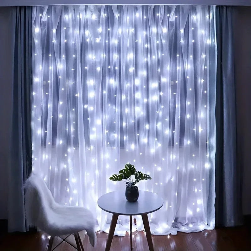 Fleksible USB LED Lyskæder med Fjernbetjening - 8 Lysindstillinger