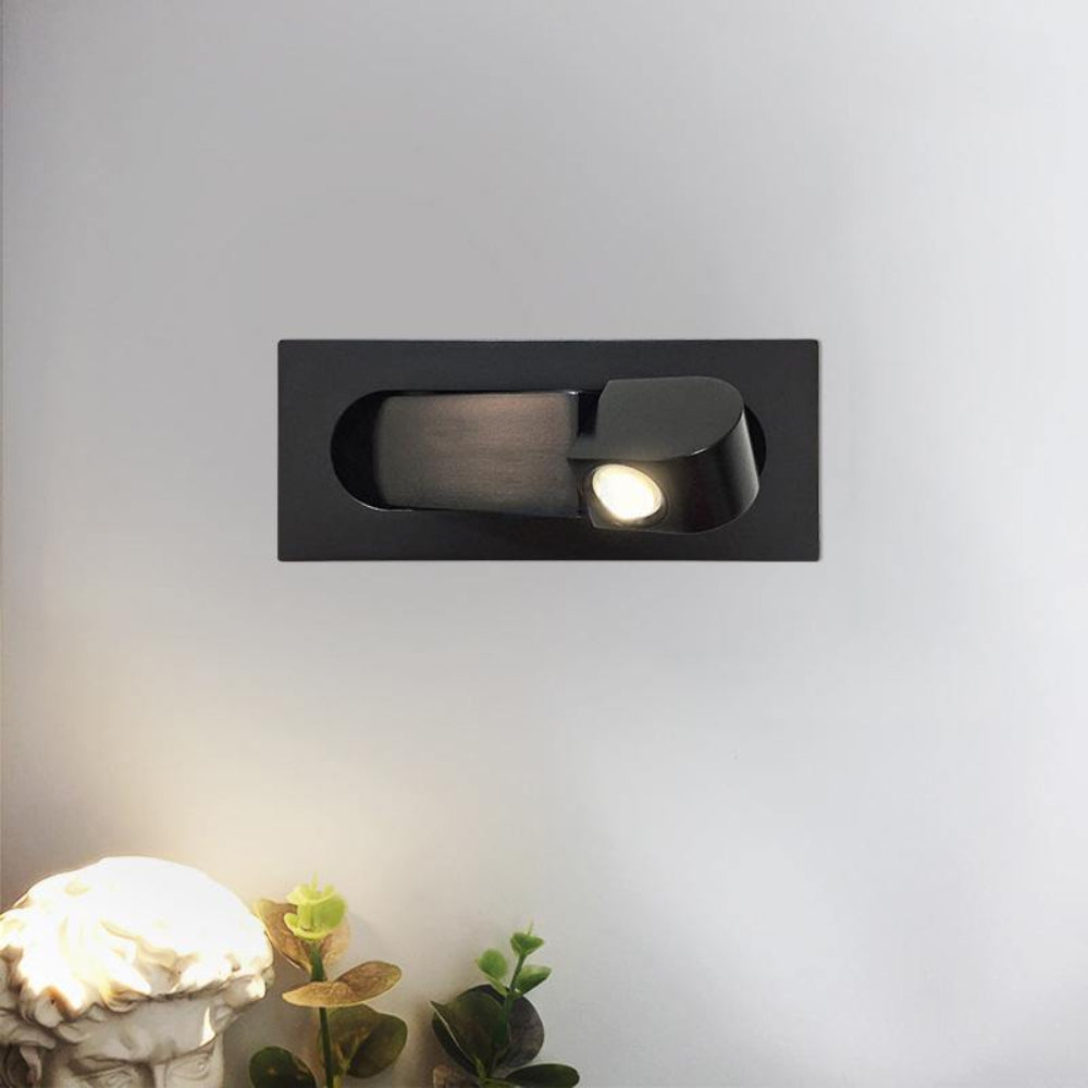 Justerbar LED Sengelampe med Pladsbesparende Design