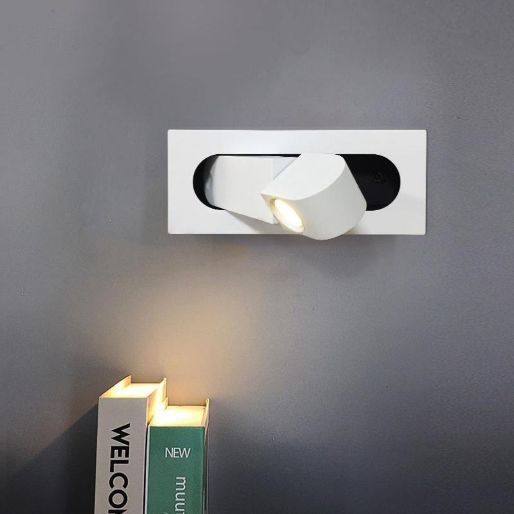 Justerbar LED Sengelampe med Pladsbesparende Design