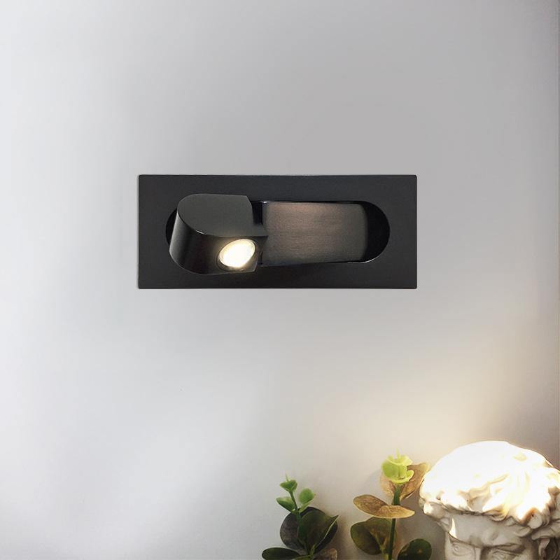 Justerbar LED Sengelampe med Pladsbesparende Design