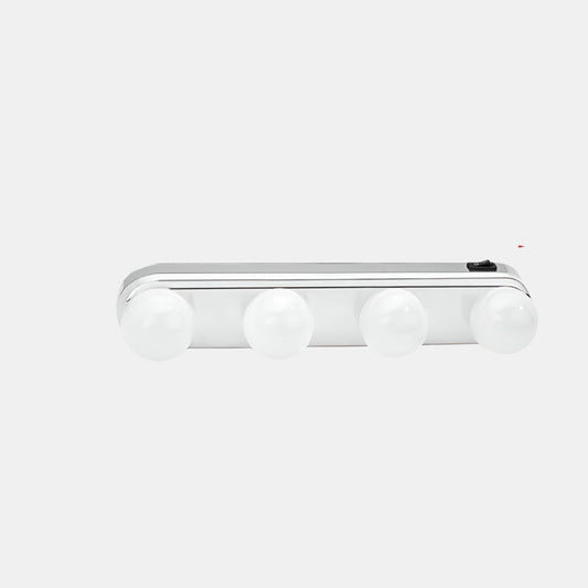 Bærbar LED Spejllampe med Sugekop til Perfekt Makeup