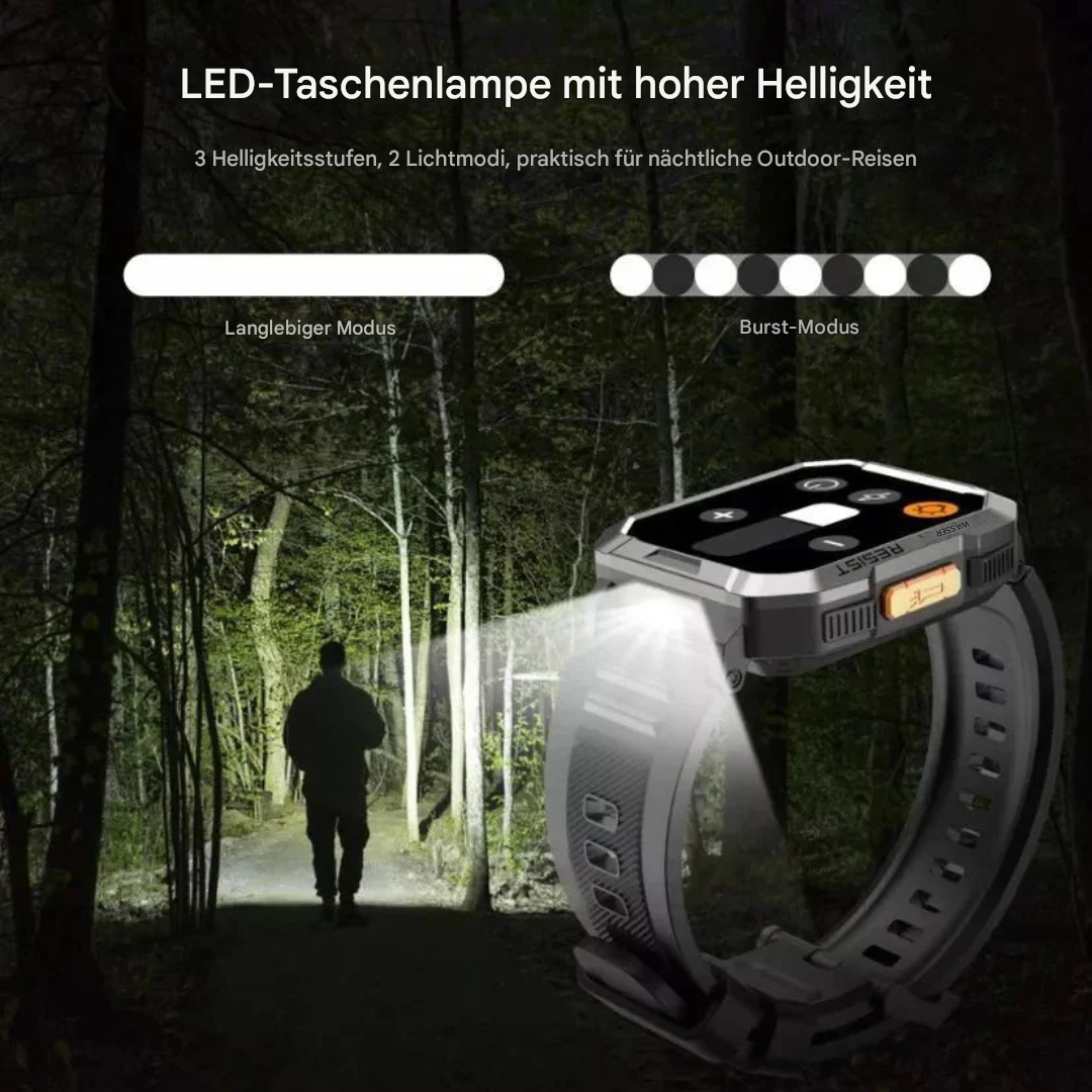 Robust smartklocka för äventyrliga – ExploreGear
