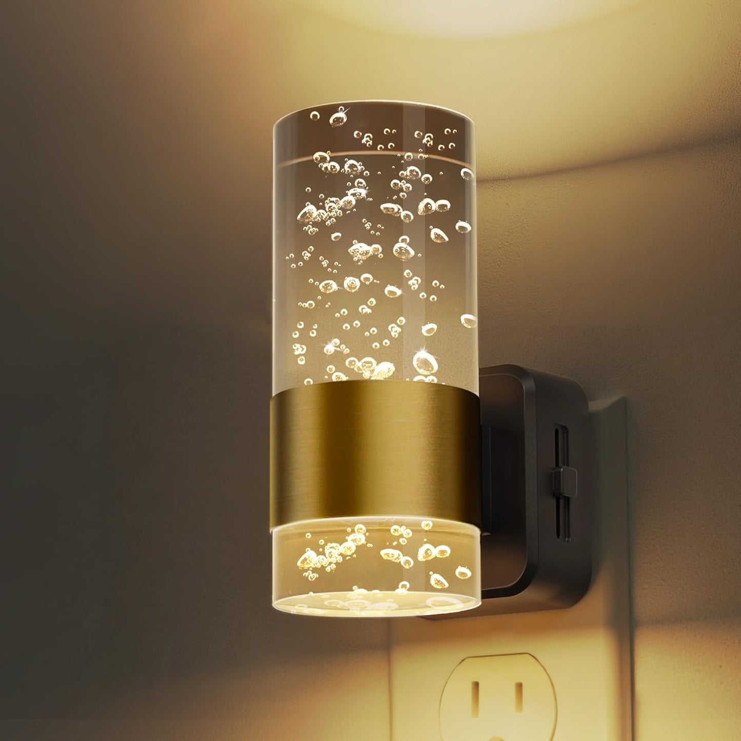 Justerbar LED Natlys - Energibesparende og Farvetilpasning