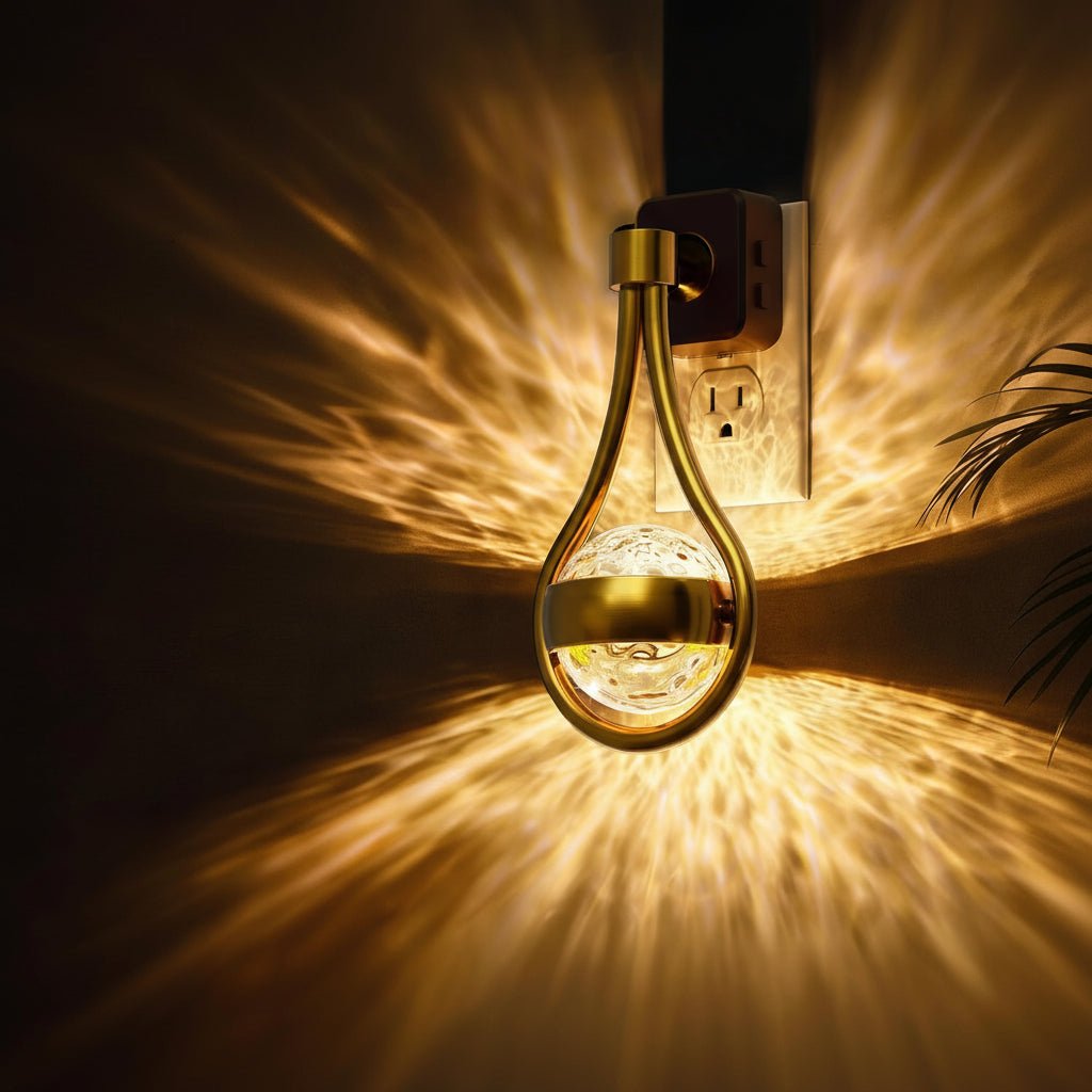 Justerbar LED Natlys - Energibesparende og Farvetilpasning