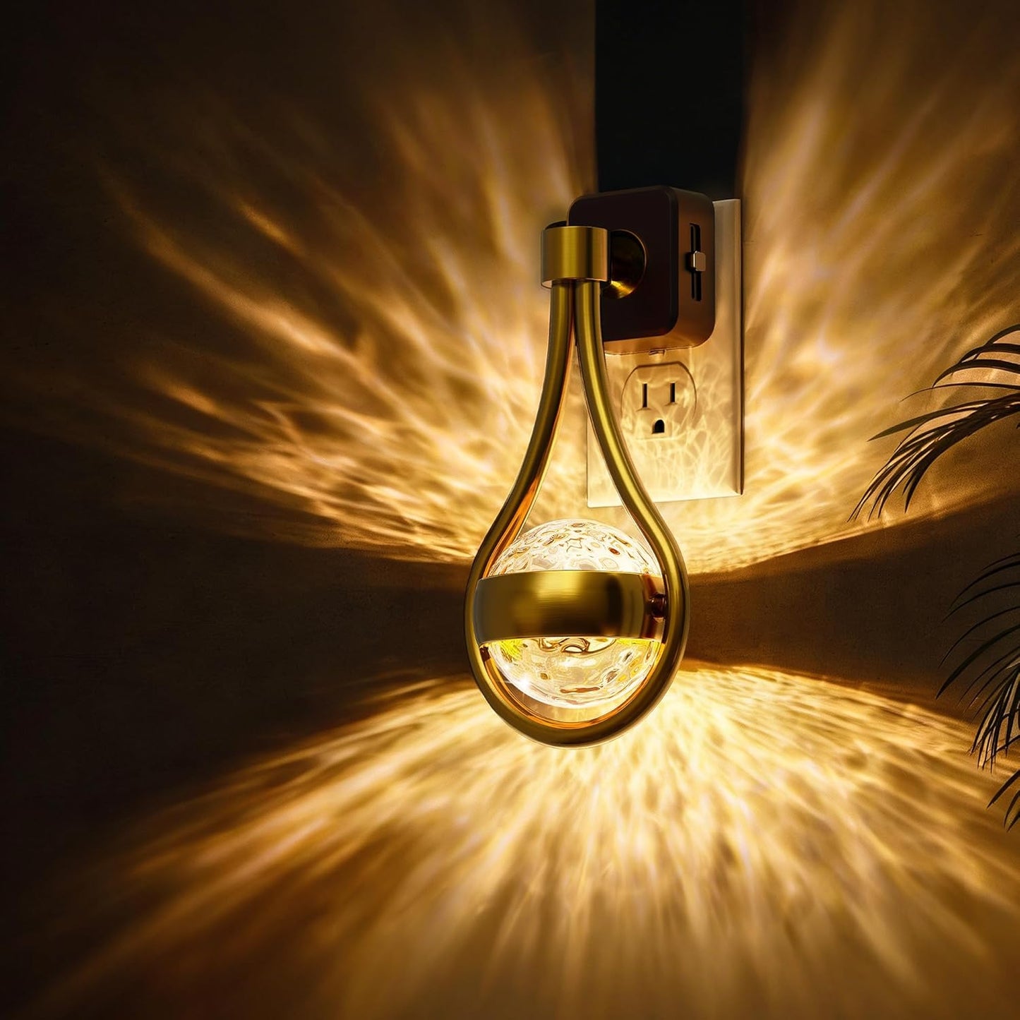Justerbar LED Natlys - Energibesparende og Farvetilpasning