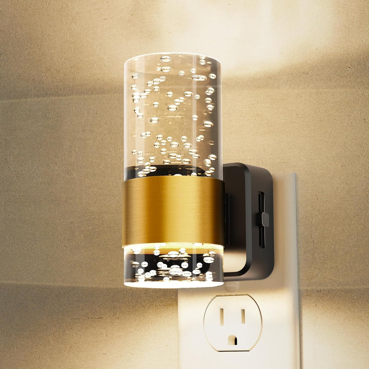 Justerbar LED Natlys - Energibesparende og Farvetilpasning