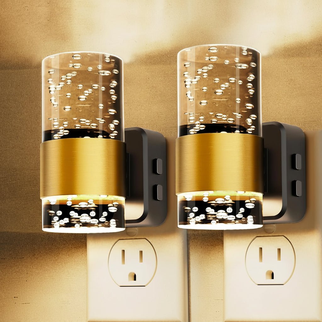 Justerbar LED Natlys - Energibesparende og Farvetilpasning