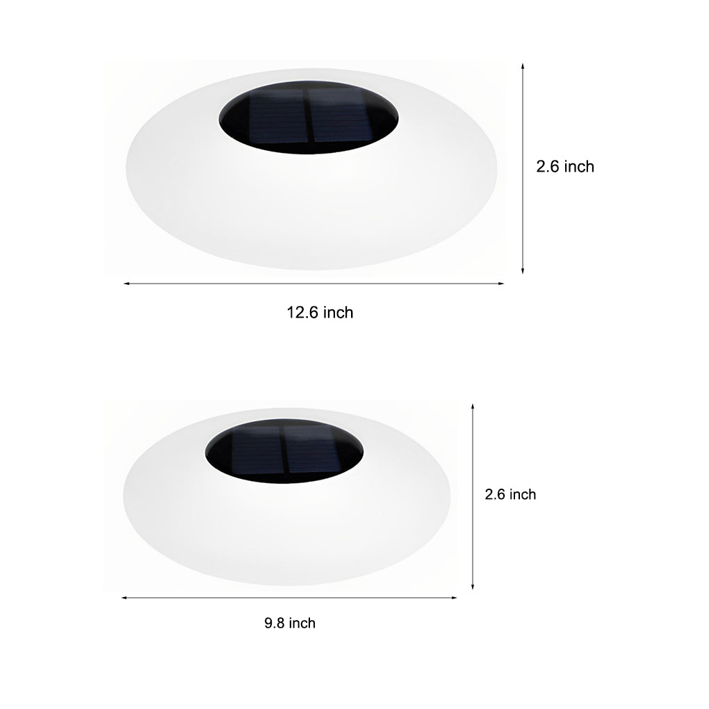 Solcellsdriven LED-poollampa med färgskiftande funktion för utomhusbruk