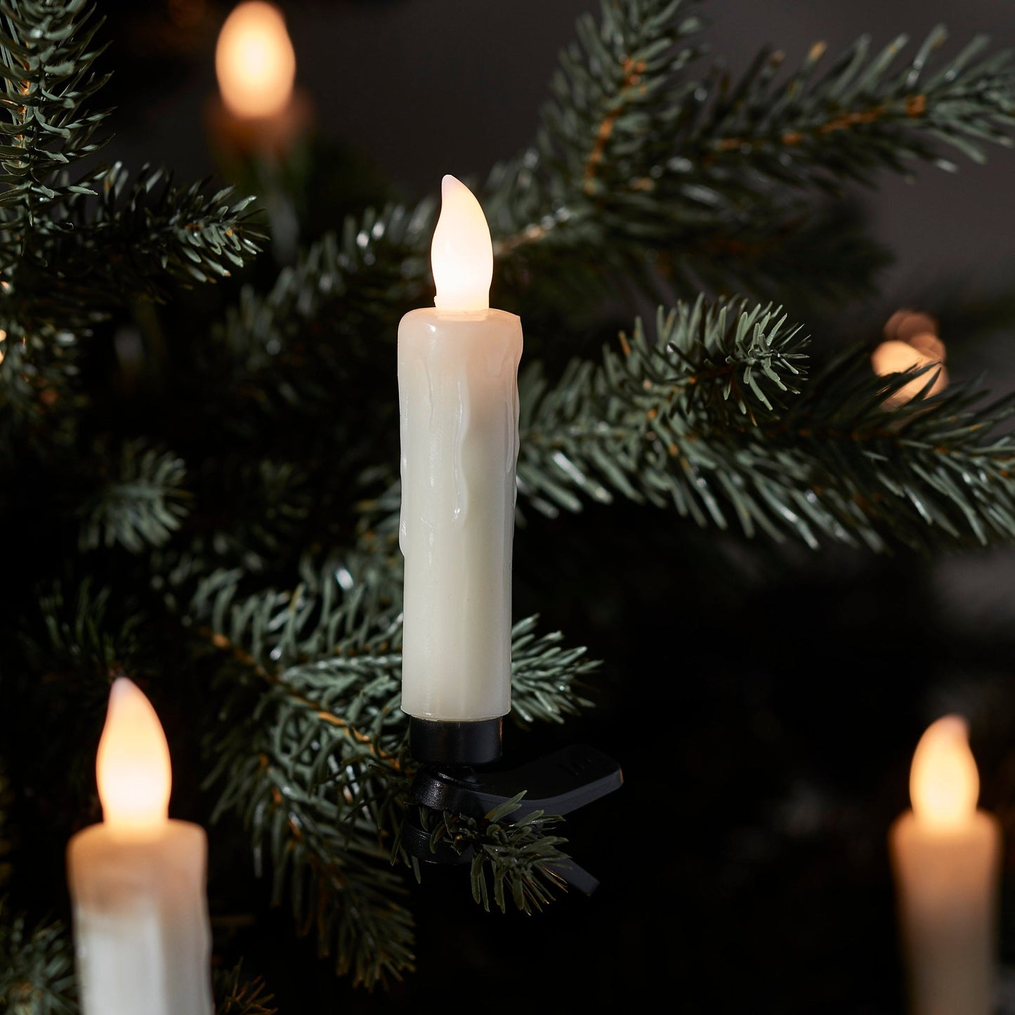 Sikre LED-julelys uden ledninger - 20 stk.