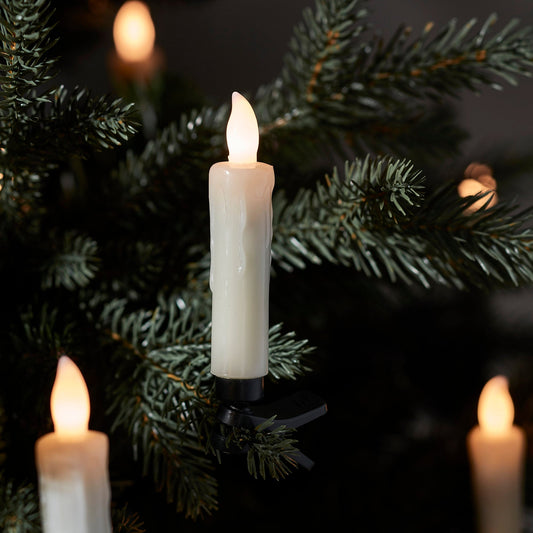 Sikre LED-julelys uden ledninger - 20 stk.