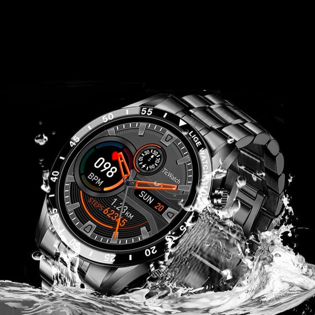 Herr Smartwatch i Lyx | Multisportläge | Hälsoövervakning
