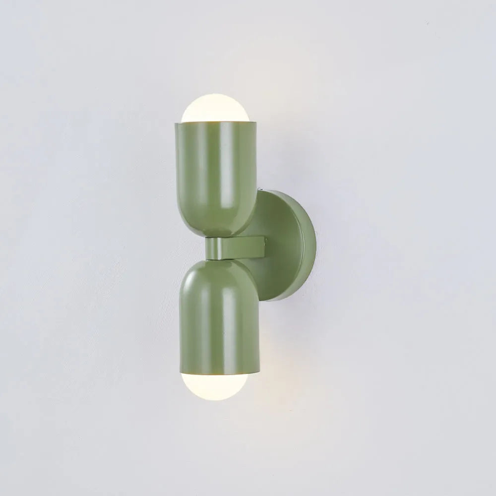 Elegant Væglampe i Metal med Energibesparende LED