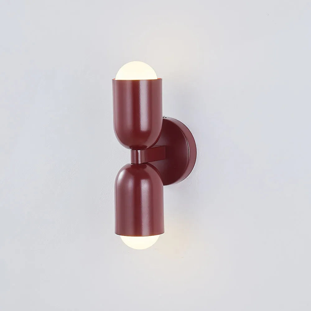 Elegant Væglampe i Metal med Energibesparende LED