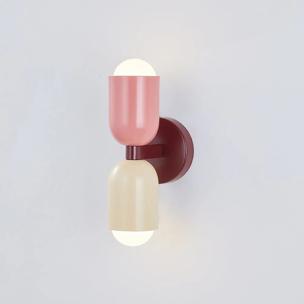 Elegant Væglampe i Metal med Energibesparende LED