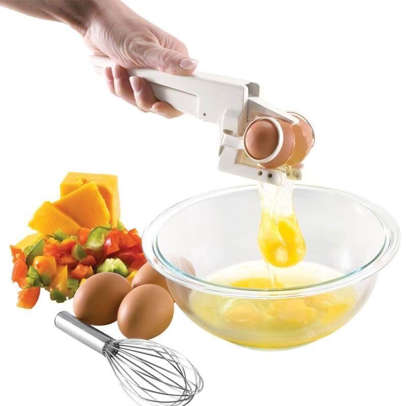 Æggeknækker med ergonomisk design