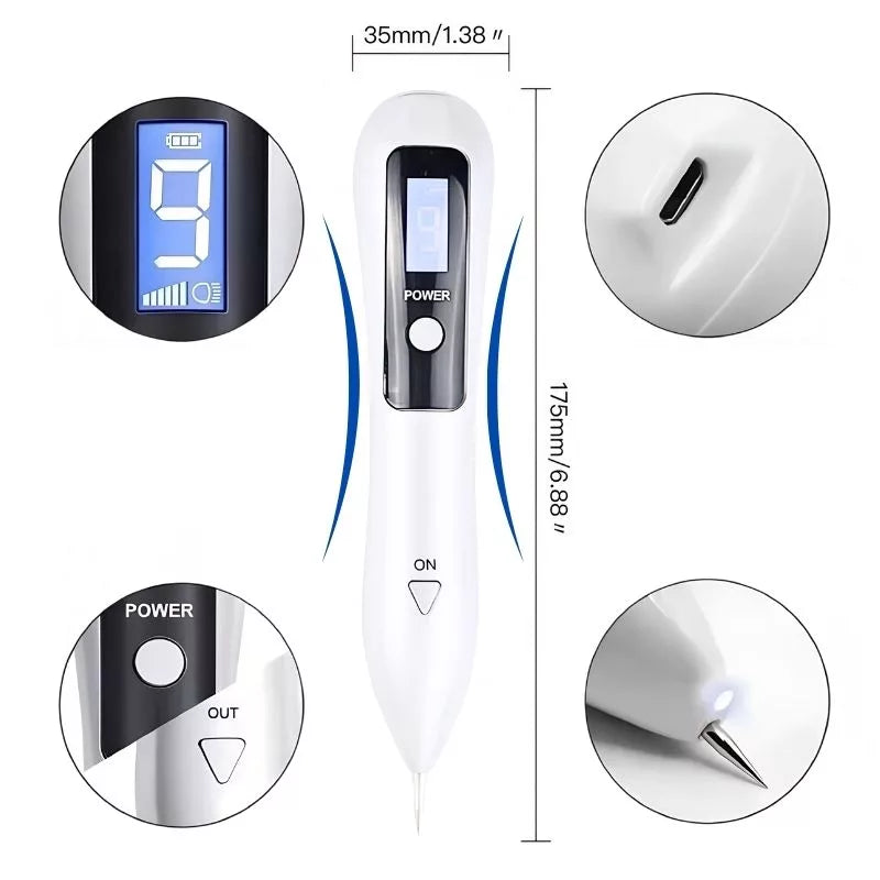 Effektiv Laser Plasma Pen til Hjemmebrug - Fjern Pigmentpletter