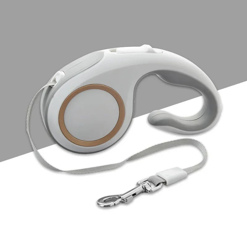 Flexibelt Hundkoppel med Mjukt Anti-Trasselhandtag