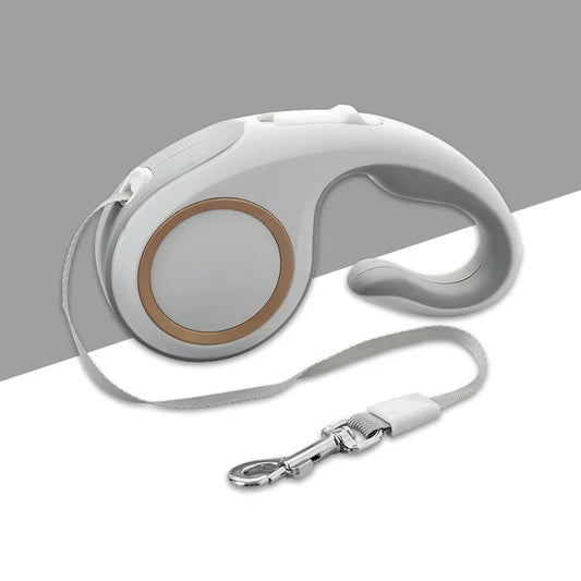 Flexibelt Hundkoppel med Mjukt Anti-Trasselhandtag
