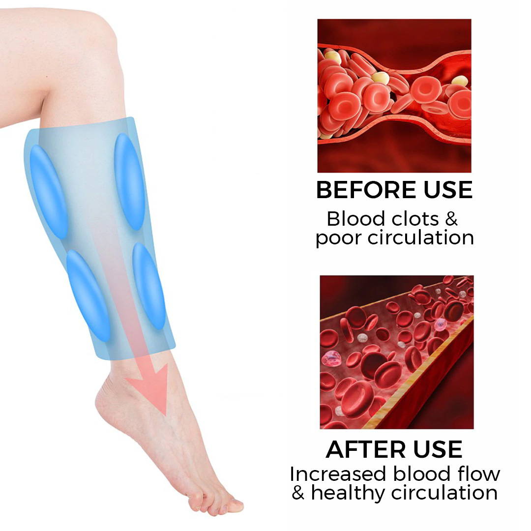 Trådløst Lægmassageapparat til Smertelindring & Cirkulation