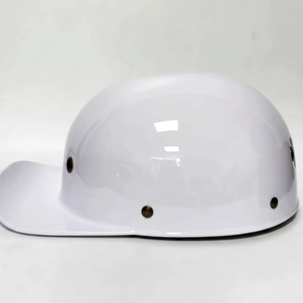 Let og Sikker Halvhjelm i Baseball Cap Stil med UV Visir