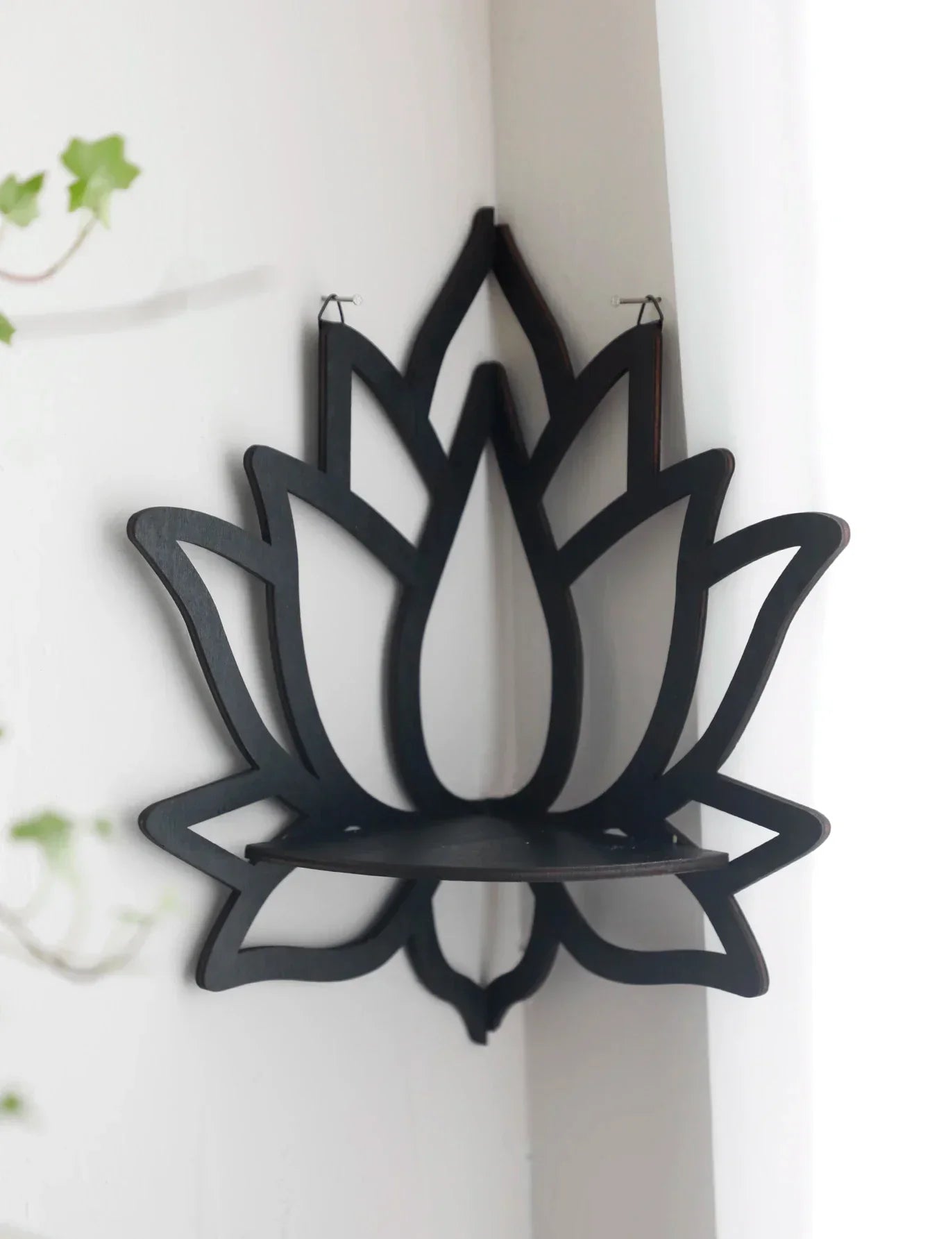 LotusKristall Hörn – Trädesign med Spirituell Harmoni 23x29 cm