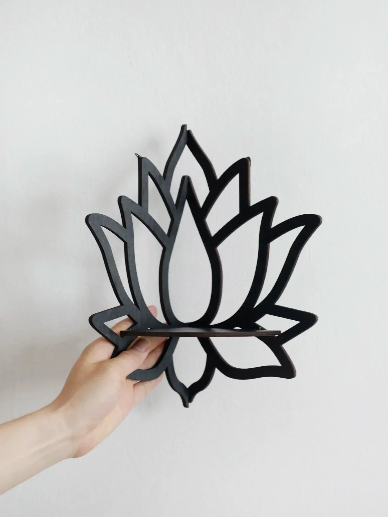 LotusKristall Hörn – Trädesign med Spirituell Harmoni 23x29 cm