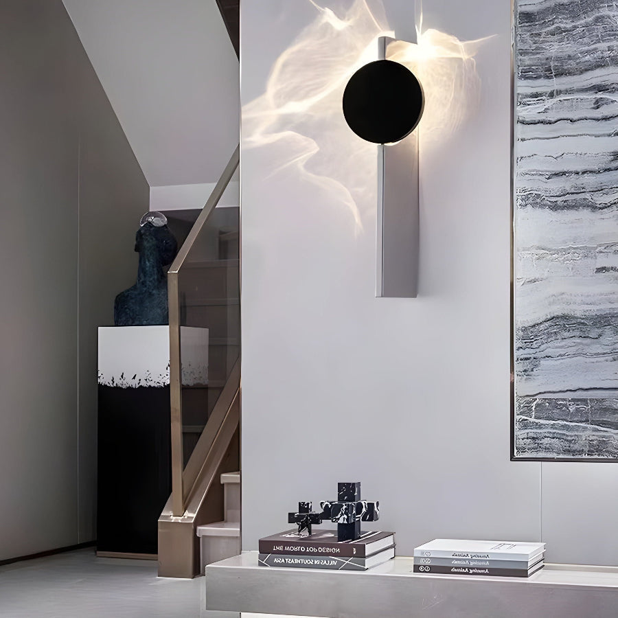 Energibesparande vägglampa med exklusiv design