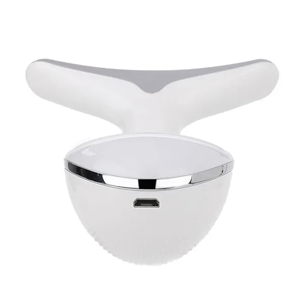 Effektiv Ansigts- og Halsopstrammer med LED-lys og Vibration